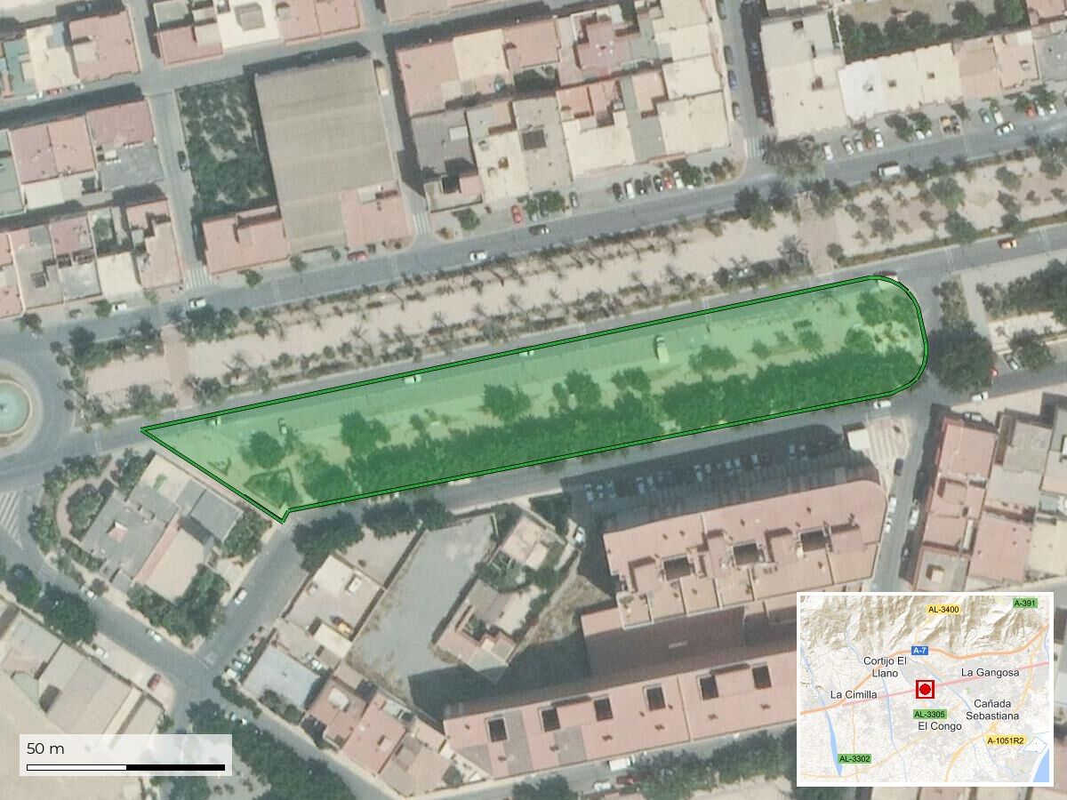 Vista del bien
